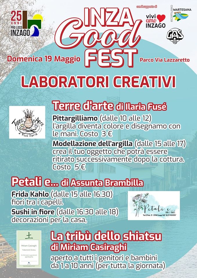 Inzagood Fest 2019 Laboratori Creativi