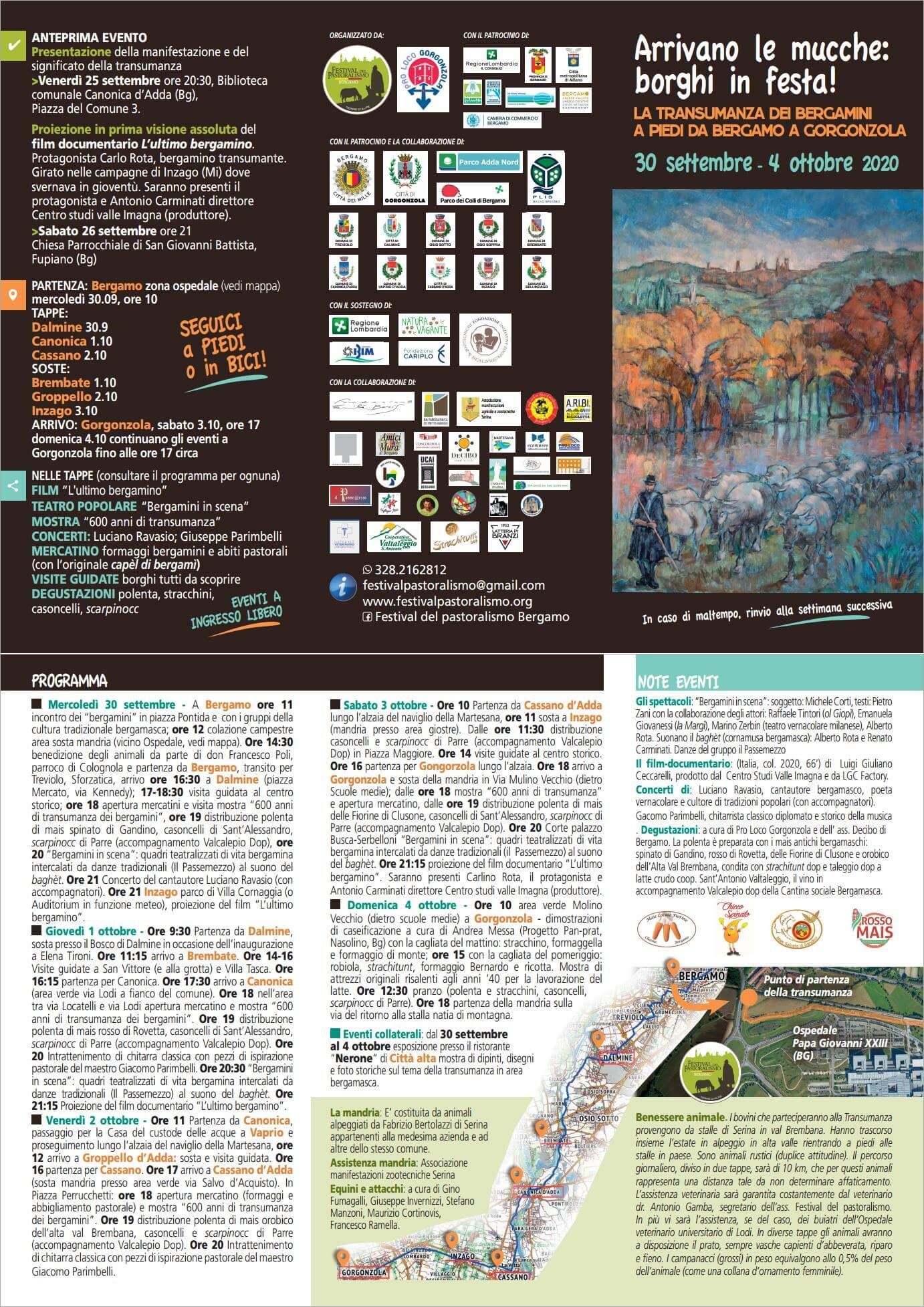 La transumanza dei Bergamini